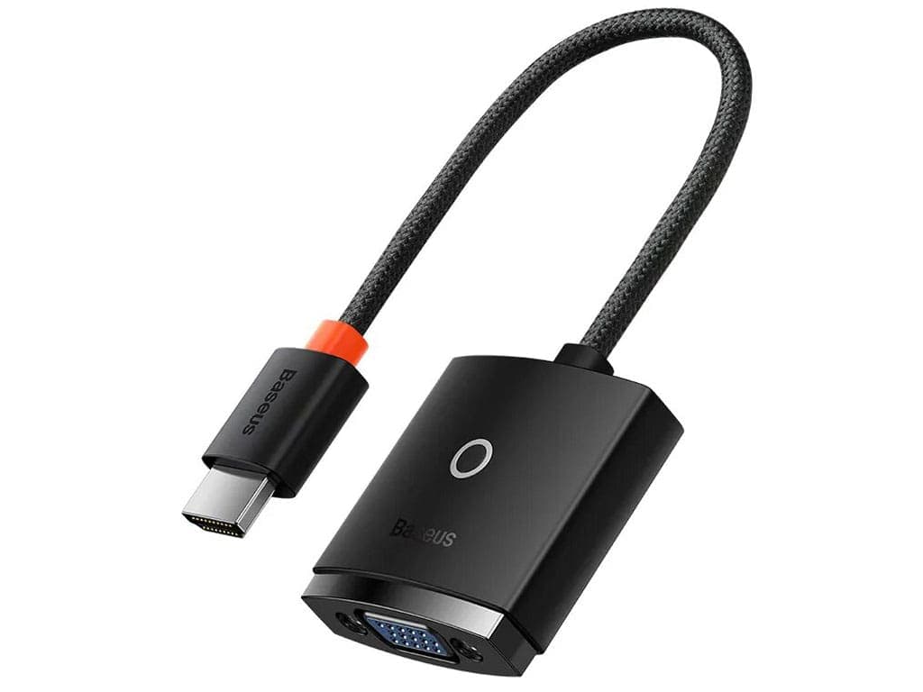 مبدل اچدیامآی به ویجیآی/پورت صدا/پورت میکرو یواسبی بیسوس Baseus Hub Lite Series Adapter WKQX010101