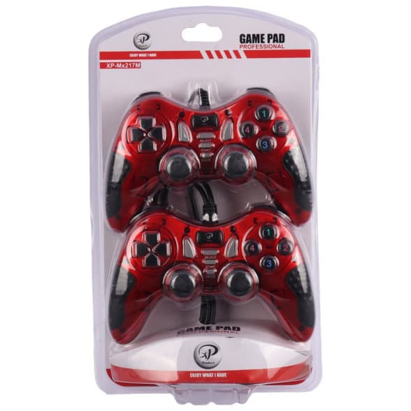 دسته بازی باسیم دوبل شوک دار XP-Mx217M