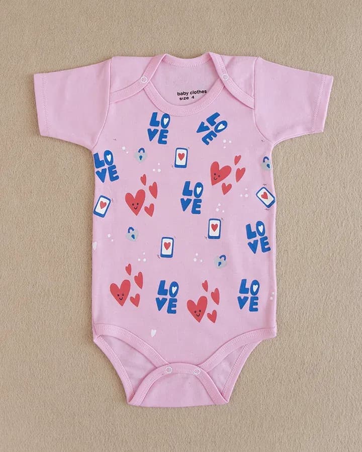 بادی نوزادی مدل Love