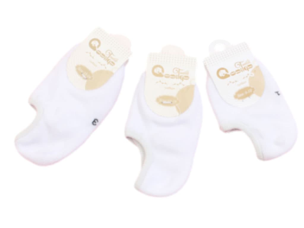 جوراب کالج نوزادی سفید رنگ