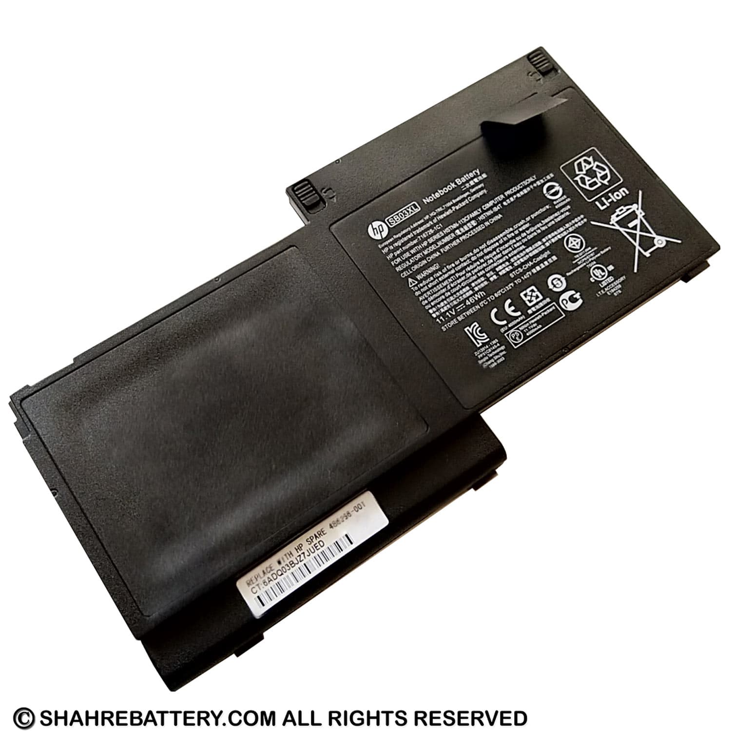 باتری اورجینال لپ تاپ اچ پی HP EliteBook 820 G1 G2 SB03XL