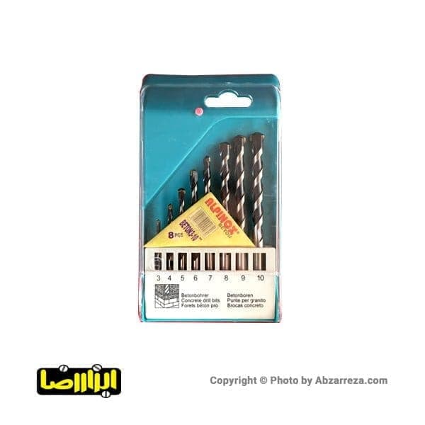 ست 8 عددی مته الماسه آلپینوکس