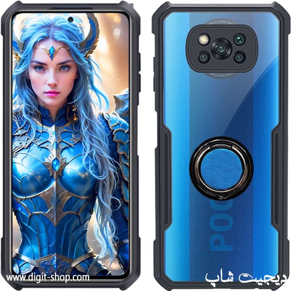 قاب ژله ای شفاف اصلی کوکو گوشی پوکو X3