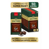 کپسول قهوه جاکوبز Espresso 10 پنج بسته 10 عددی