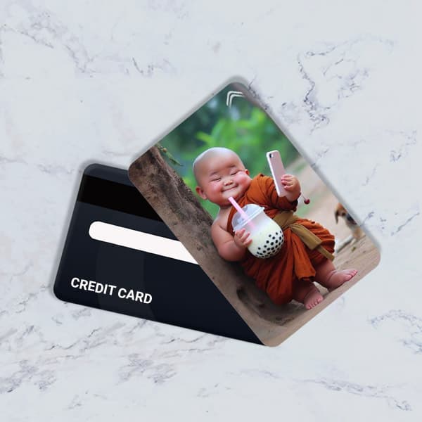 استیکر کارت بانکی مدل راهب کوچک کد CAD779-K