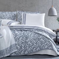 سرویس کاور لحاف روتختی پتو دو نفره یاتاش السی آبی