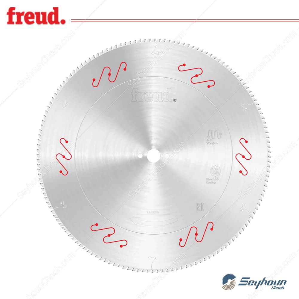 تیغ اره الماسه آلومینیوم بر قطر 55 سانتی متر 48 دندانه فرود مدل LU5B 3800