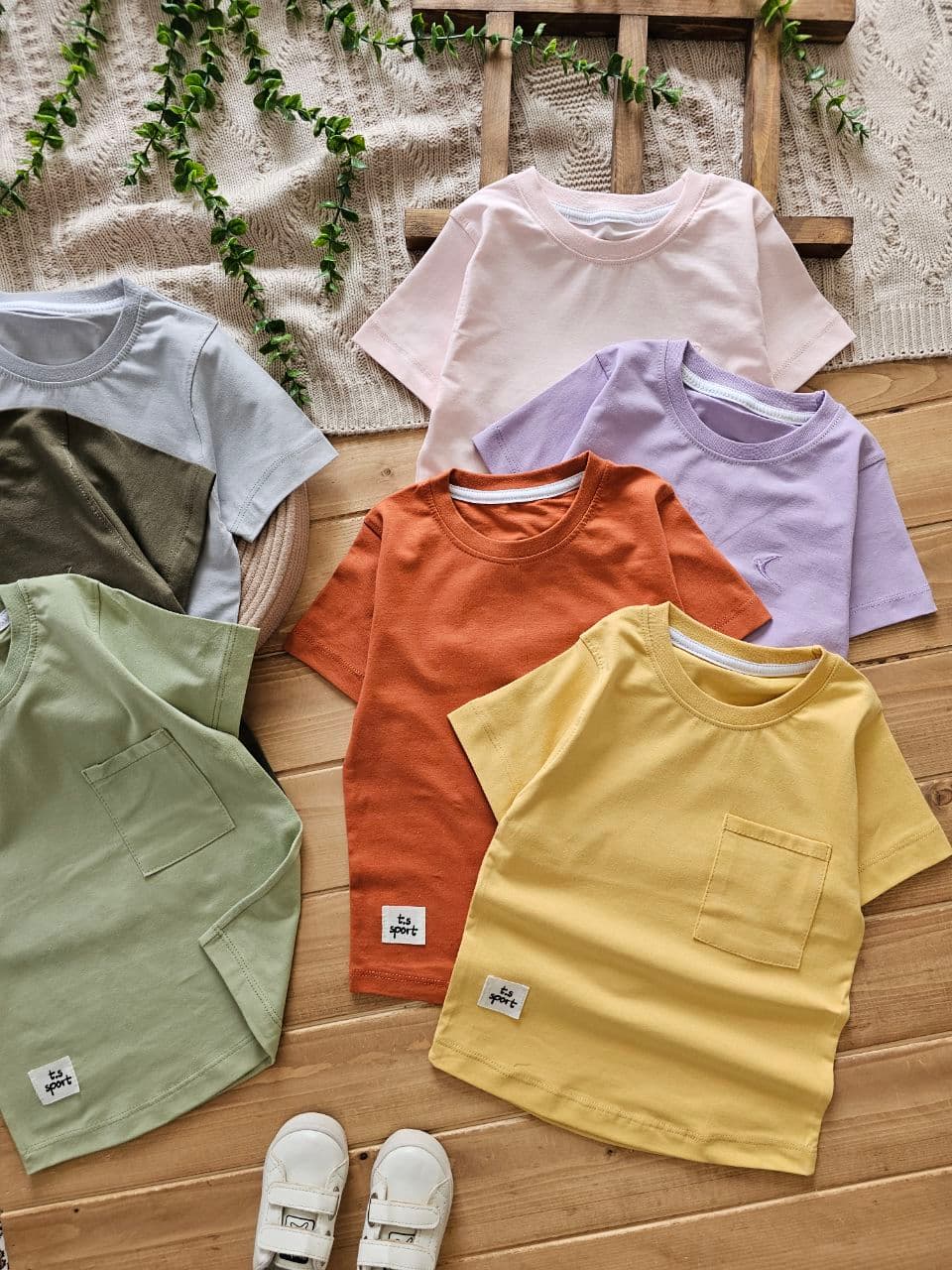 تیشرت رنگی اسپرت