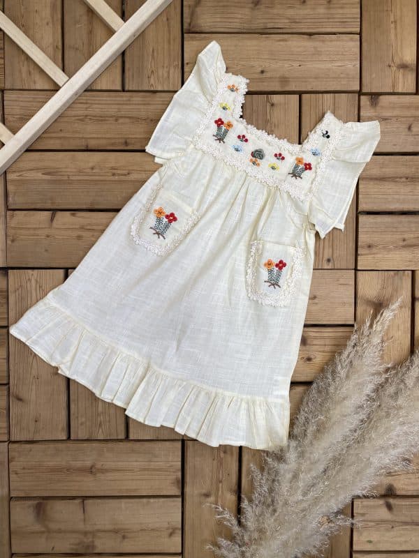 پیراهن گلدوزی وارداتی