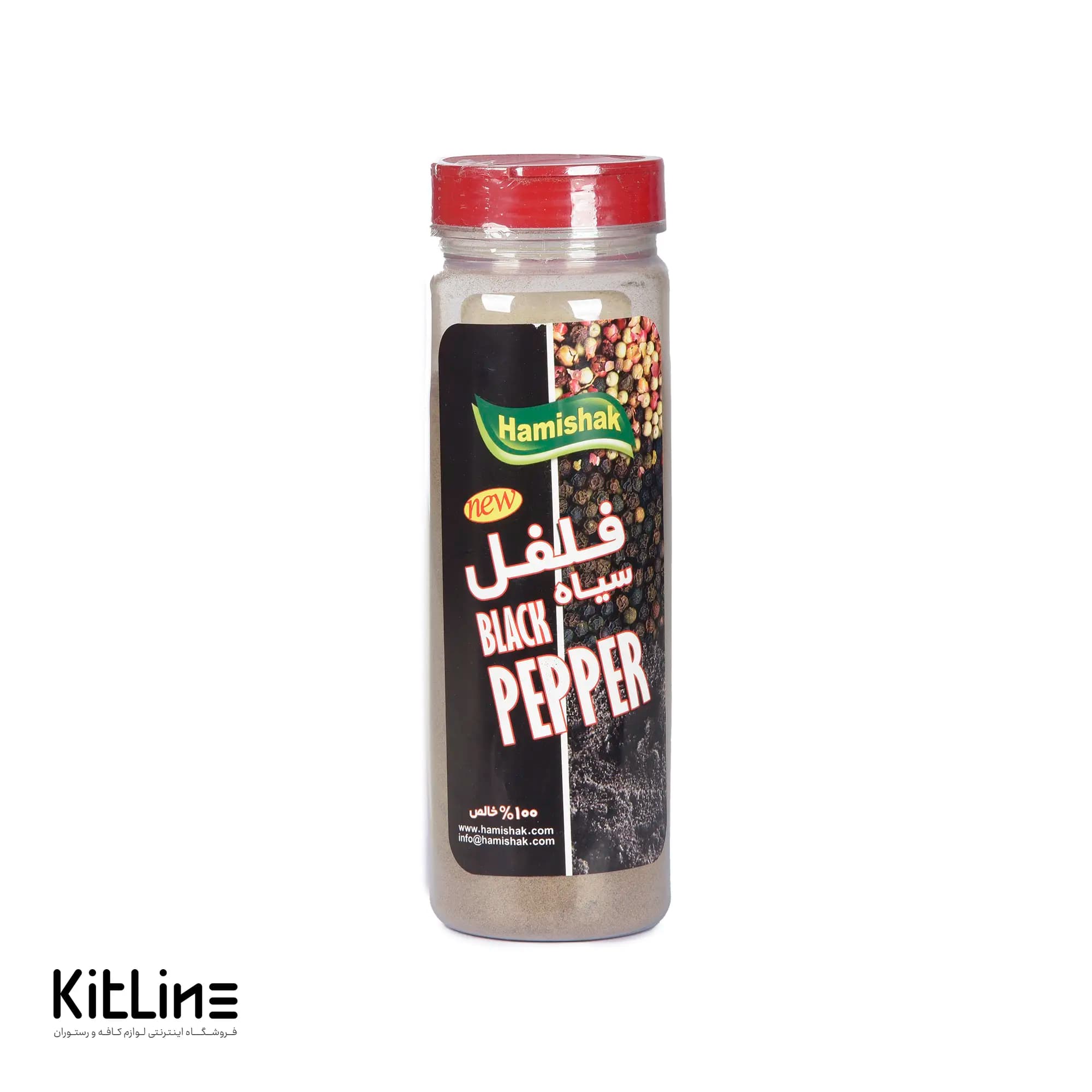 پودر فلفل سیاه همیشک ۵۰۰ گرمی