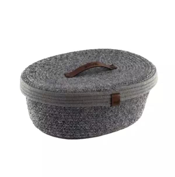 سبد بیضی بافت دربدار متوسط مدل رویا 21