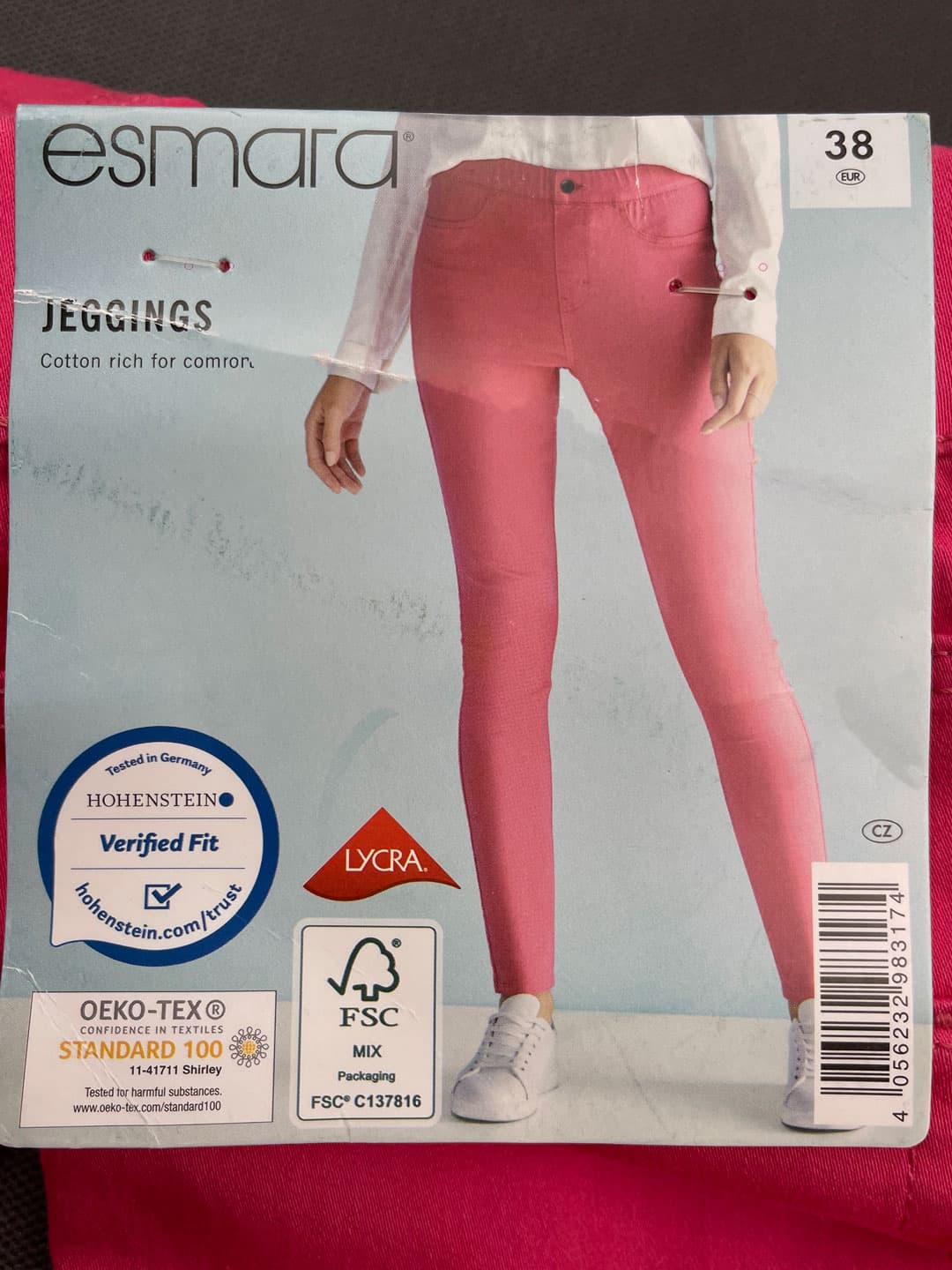 شلوار لگ جین زنانه برند اسمارا کد b3661