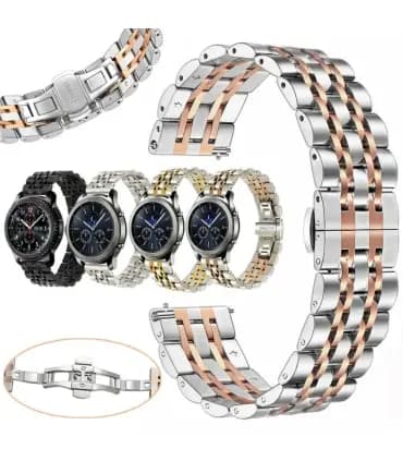 بند ساعت سامسونگ گلکسی Watch 4 Classic/Gear s3 استیل 7Bead