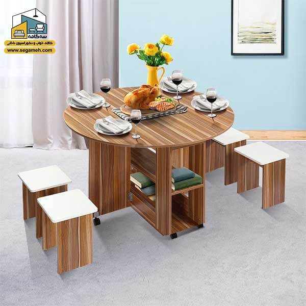 میز نهارخوری تبدیلی DNT57