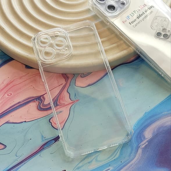 قاب ژله ای شفاف محافظ لنزدار Iphone 13 Pro Max