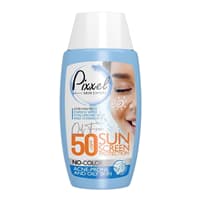 کرم ضد آفتاب بی رنگ SPF50 پیکسل Pixxle مناسب پوست دارای جوش و چرب