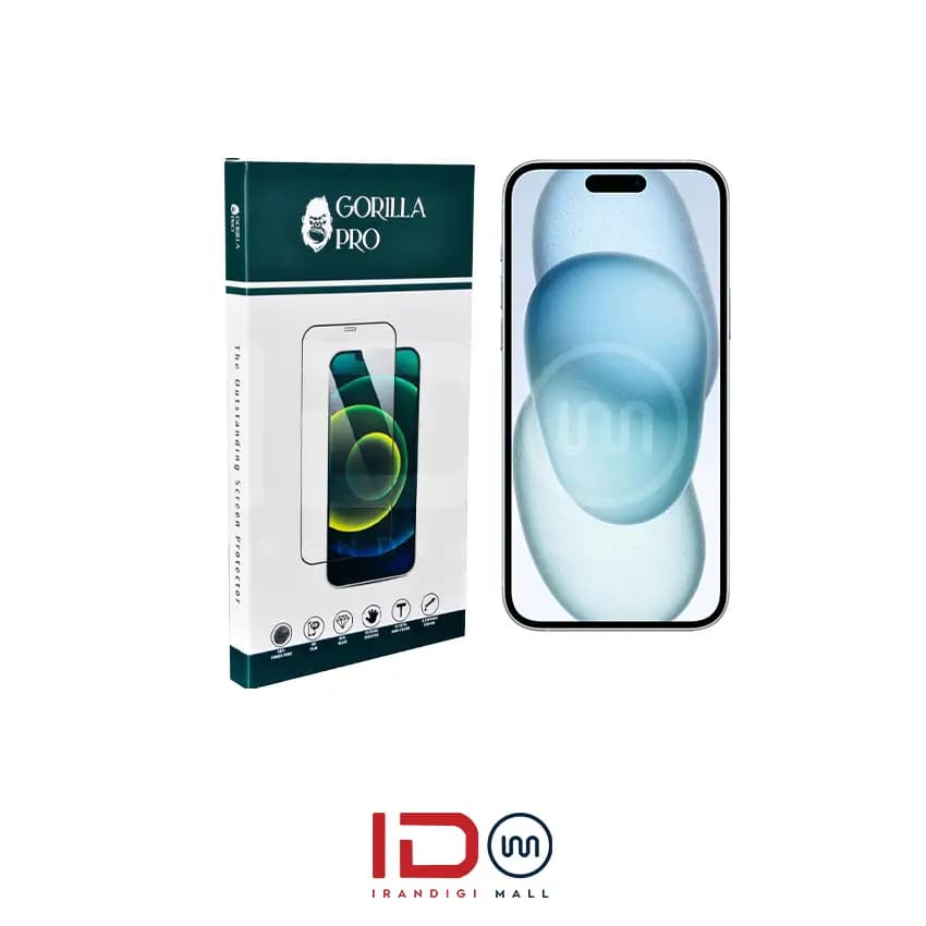 گلس و محافظ هیدروژلی (پرایوسی) نمایشگر گوشی اپل مدل iPhone 15 Plus