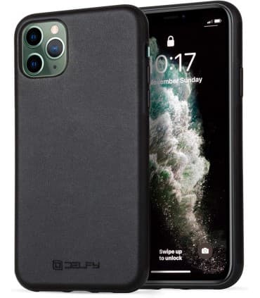 قاب موبایل دلفی مدل DermaCase مناسب برای آیفون 11 Pro Max/XS Max - رنگ مشکی