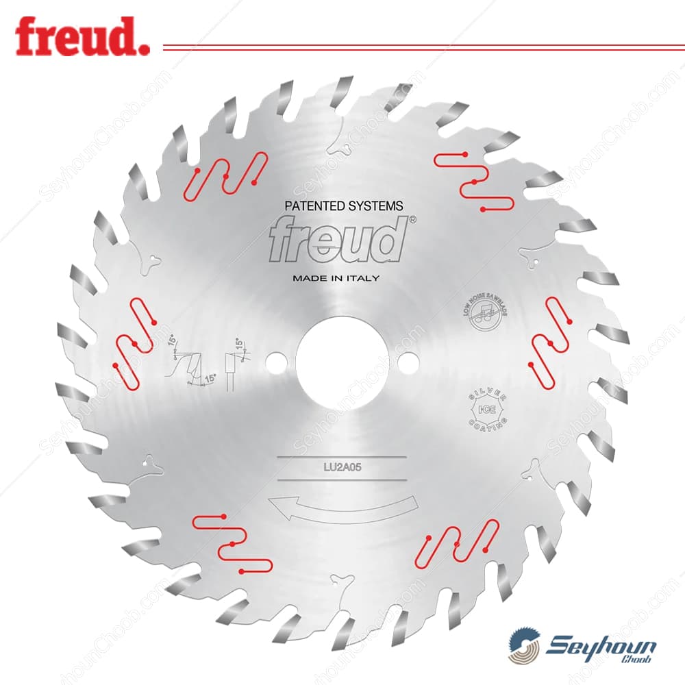 تیغ اره الماسه چوب بر قطر 18 سانتی متر 30 دندانه فرود مدل LU2A 0500