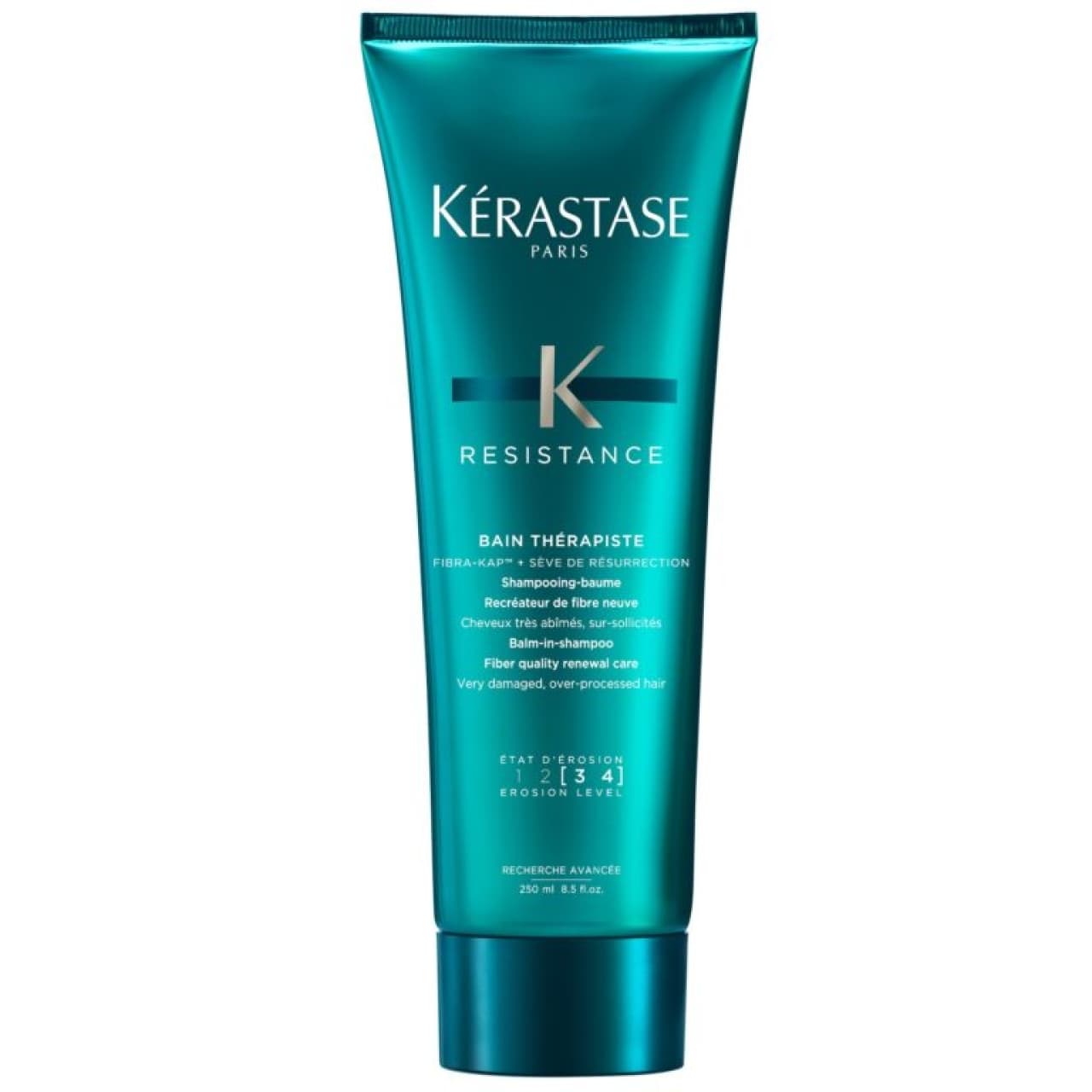 شامپو پروتئین تراپی مخصوص موهای اسیب دیده کراستاس مدل Resistance حجم 250 میل