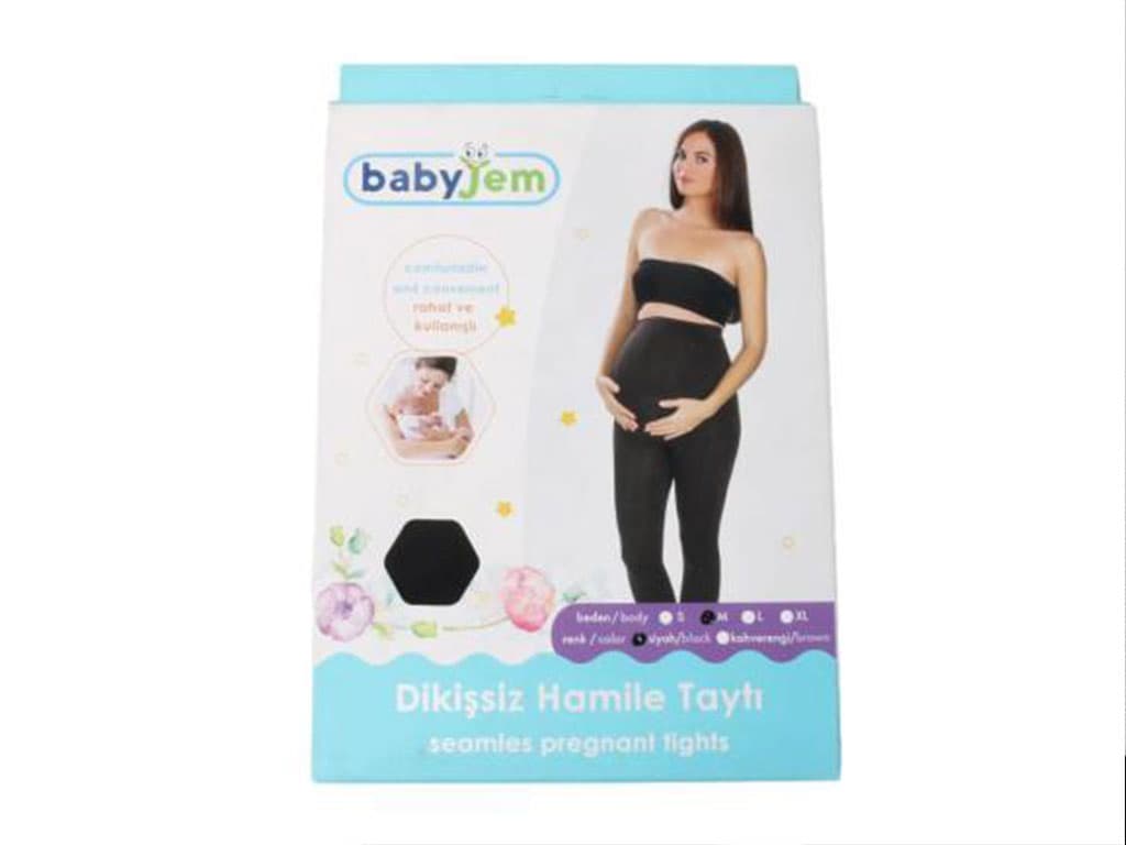 ساق شلواری بارداری مشکی رنگ بیبی جم babyjem