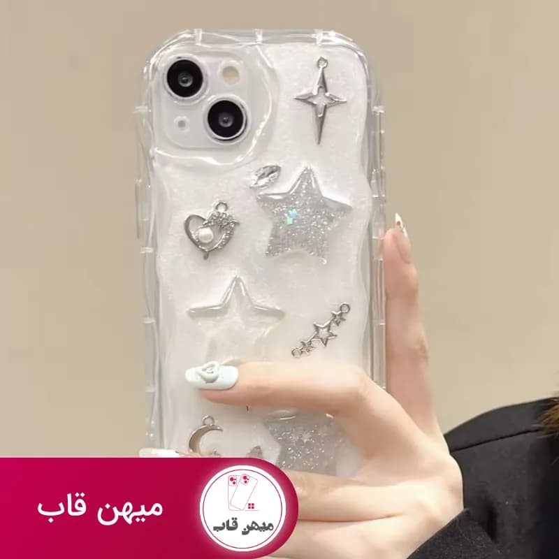 قاب گوشی ستاره سربی (بدون بند) - کد (۵۹۹۱۳)