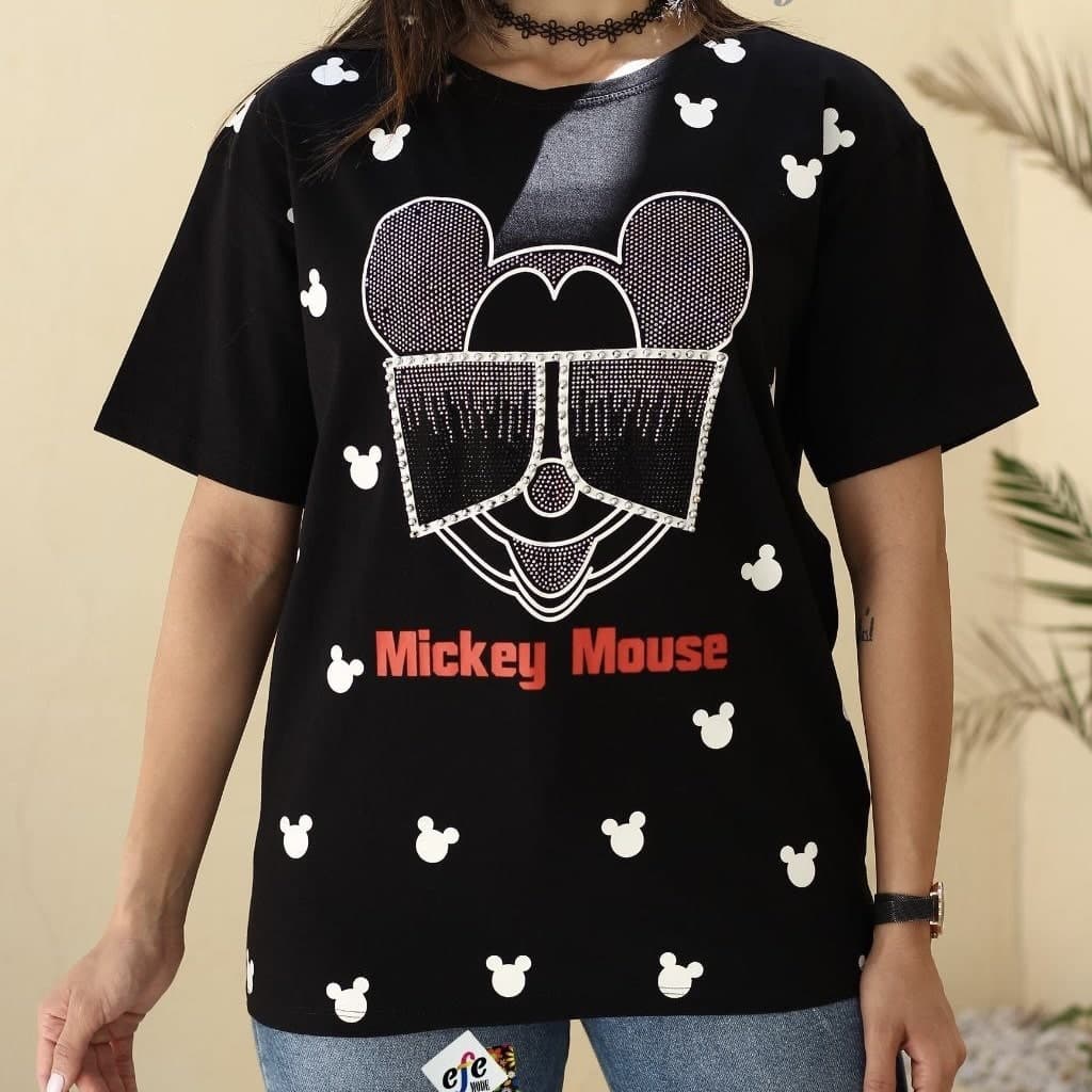 تیشرت میکی موس نگینی