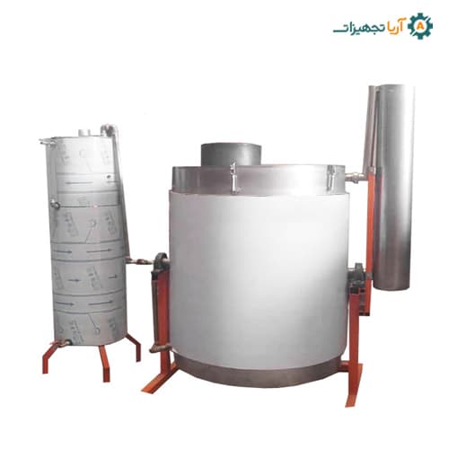 دستگاه عرق گیری 1500 لیتری صنعتی
