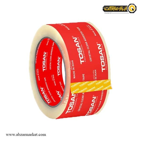 چسب پهن نواری توسن شفاف مدل TAT-M90Y