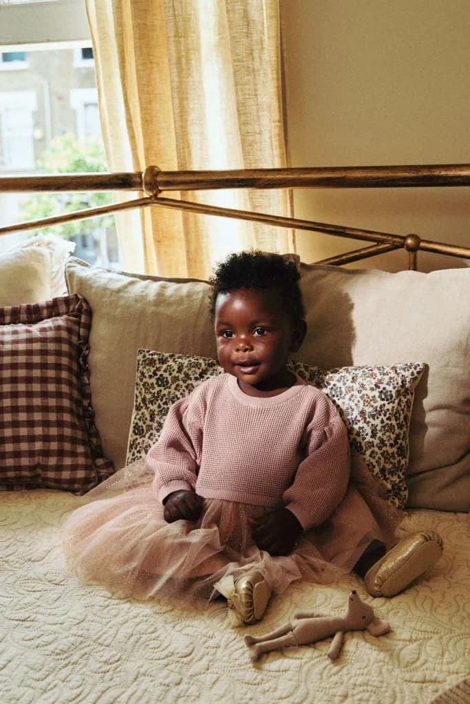 پیراهن بافت با تور