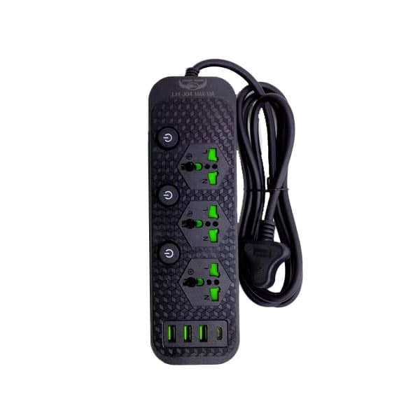 چند راهی برقی برند پاور سوکت power socket مدل J04