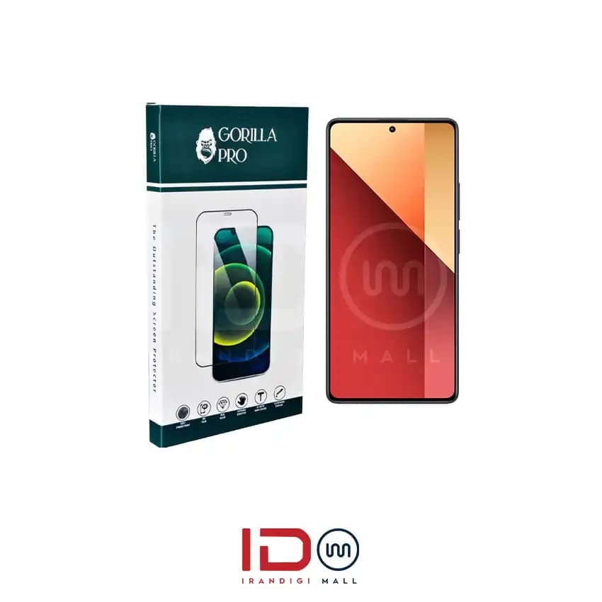 گلس و محافظ هیدروژلی (شفاف) نمایشگر گوشی شیائومی مدل Redmi Note 13 Pro