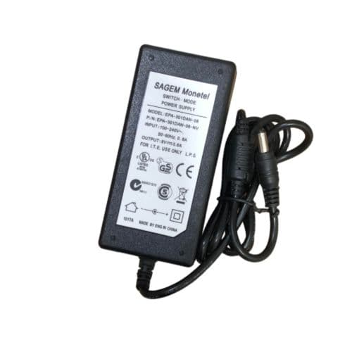 آداپتور رومیزی ( بین راهی ) ۸ ولت ۳ آمپر برند SAGEM