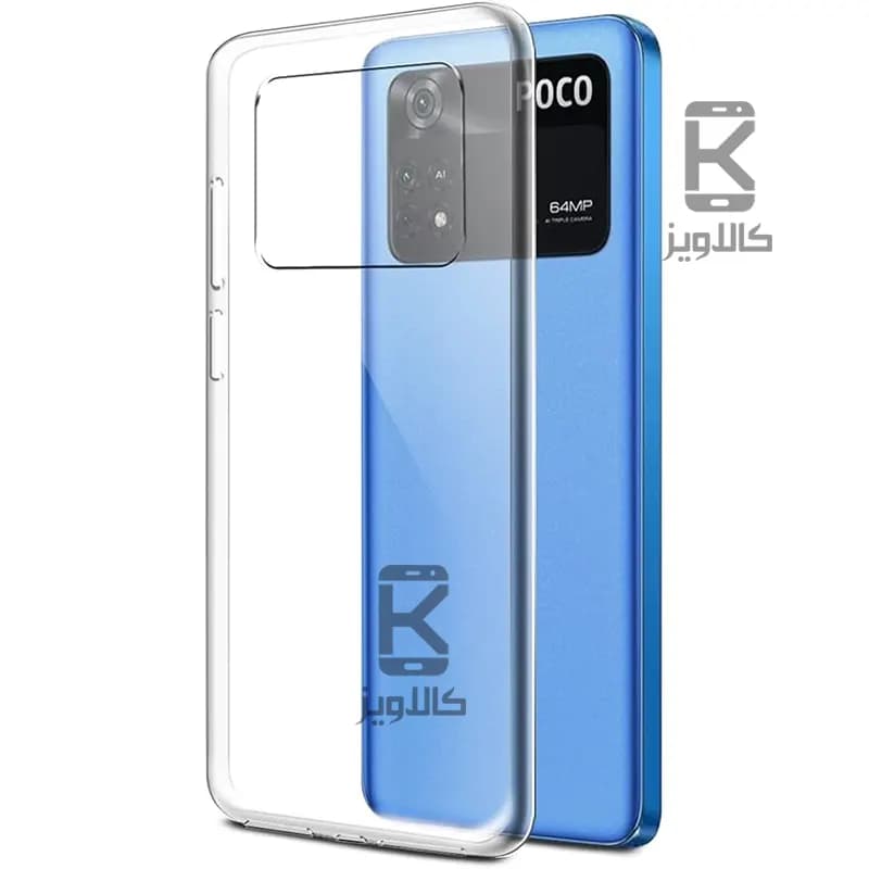 قاب ژله ای شفاف اصلی کوکو گوشی شیائومی Poco M4 Pro 5G