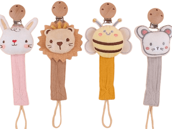 بند پستانک پارچه ای عروسکی