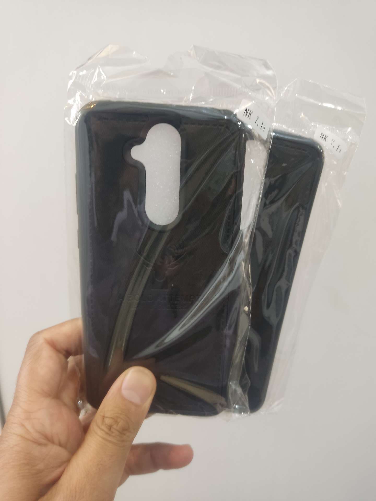 قاب /کاور چرمی پارچه ای گوشی نوکیا 7.1 پلاس Nokia 7.1 plus