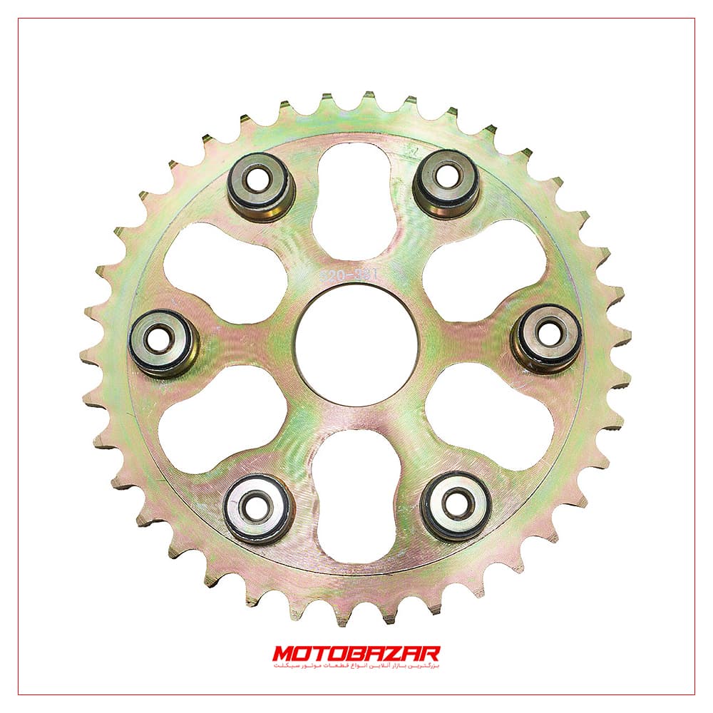 دنده خورشیدی عقب فلات 250 درجه 1