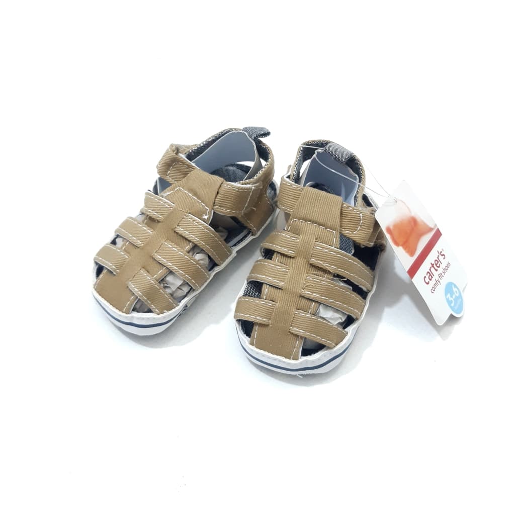 پاپوش کتان پسرانه طرح صندل