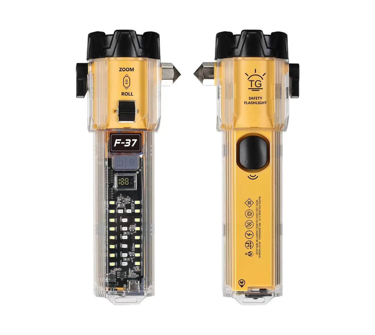 چراغ قوه چندکاره 10 در 1 مدل F37