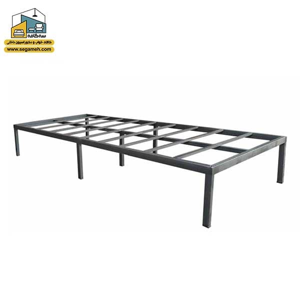 کف تخت فلز یک نفره