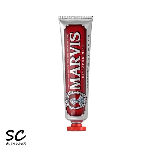 خمیر دندان نعنا و دارچین مارویس Marvis اصل حجم 85 میلی لیتر