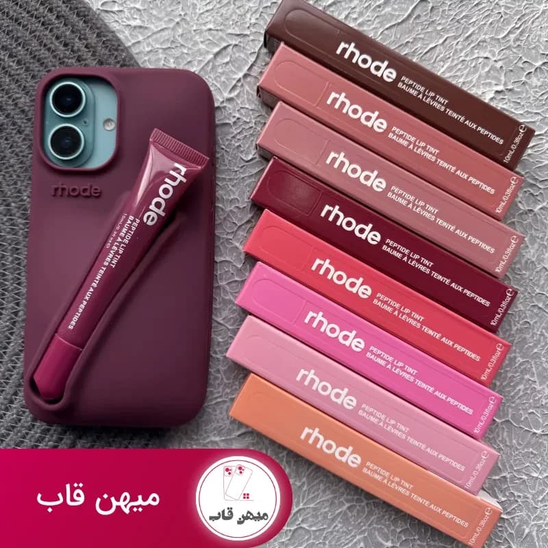 قاب گوشی آیفون Rhode رژ لب - کد (۸۶۷۹۱)