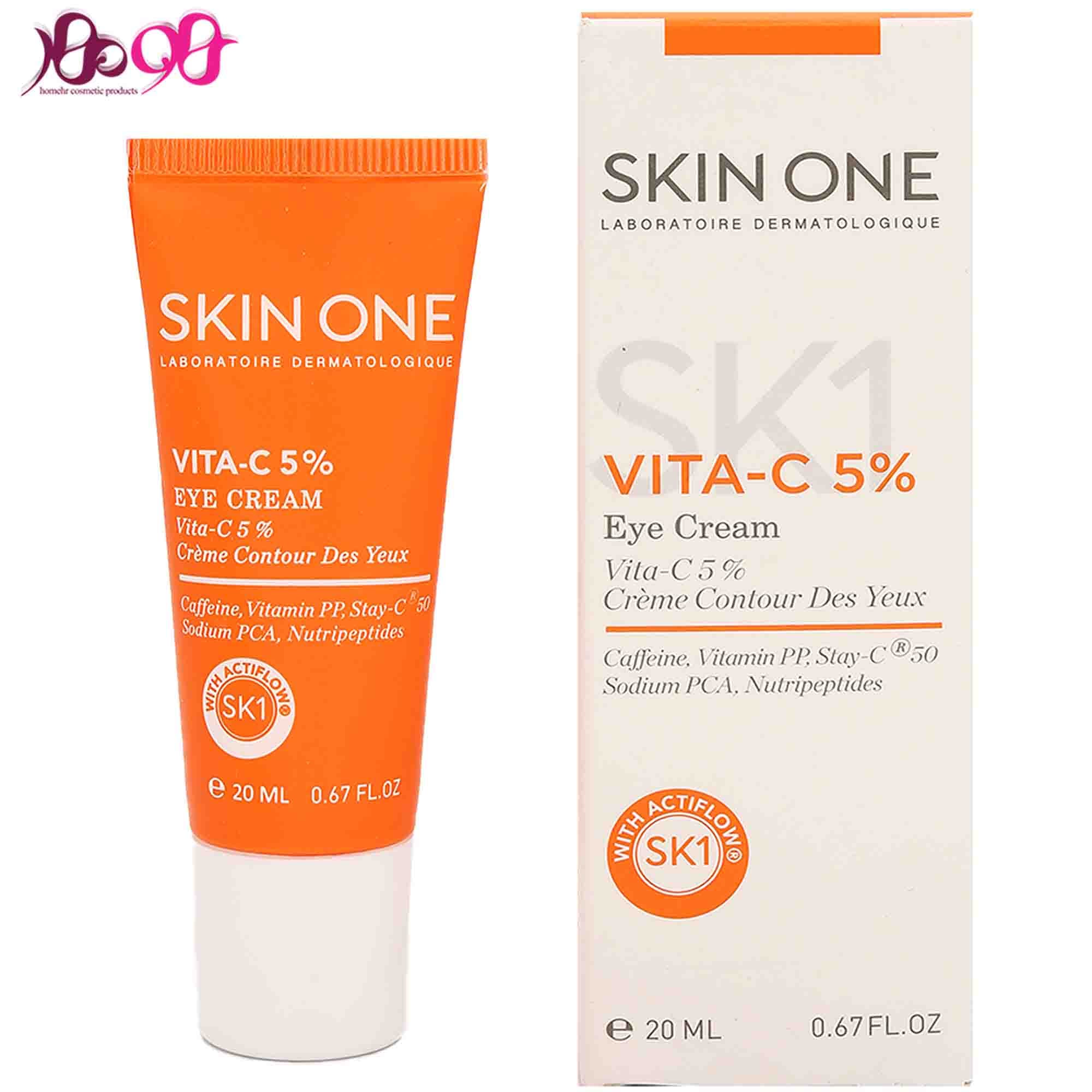 کرم دور چشم ویتامین سی اسکین وان (5 درصد)