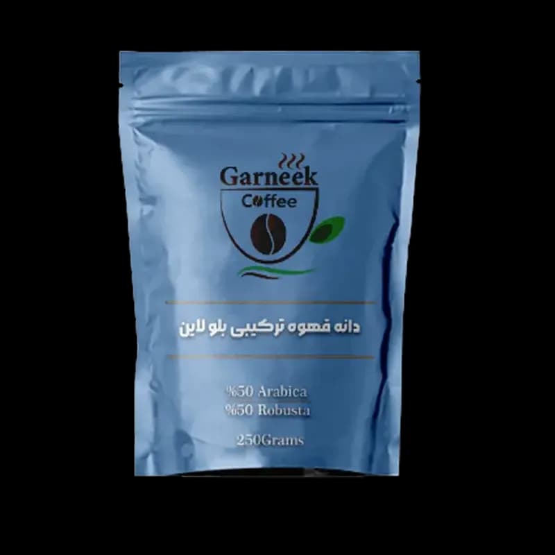 دانه قهوه ترکیبی بلو لاین (50عربیکا 50 ربوستا)