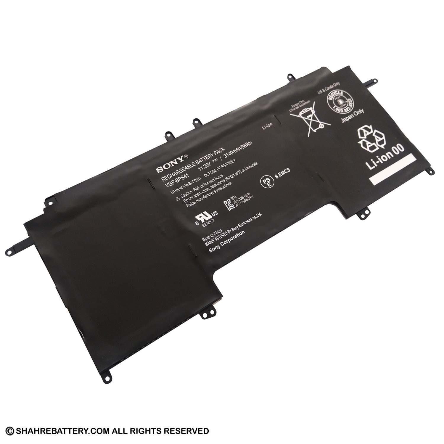 باتری اورجینال لپ تاپ سونی Sony VGP-BPS41