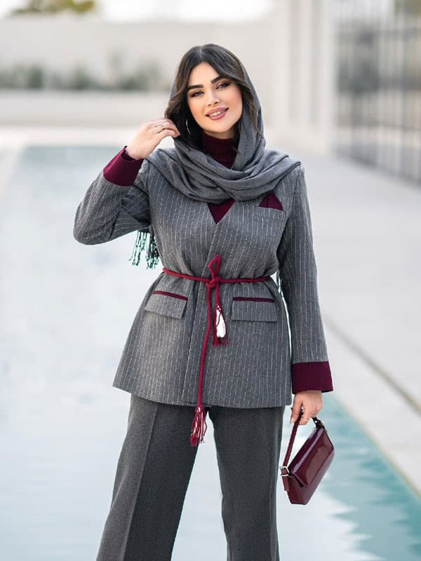 کت و شلوار زنانه مدل نارلی