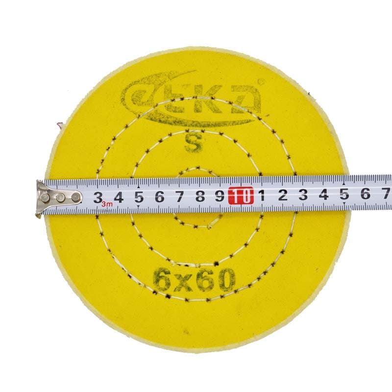 پارچه نمد زرد 15 سانت 60×6