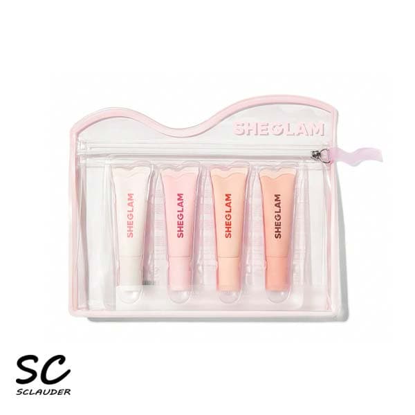 لیپ گلاس مرطوب کننده کریستال گلیز ست 4 عددی شیگلم SHEGLAM