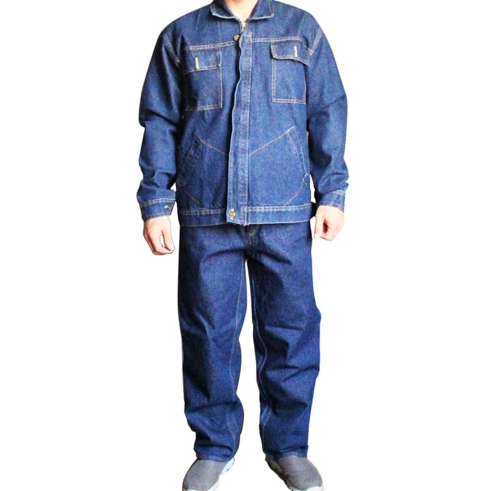 لباس کار کاپشن شلوار لی سایز XXL