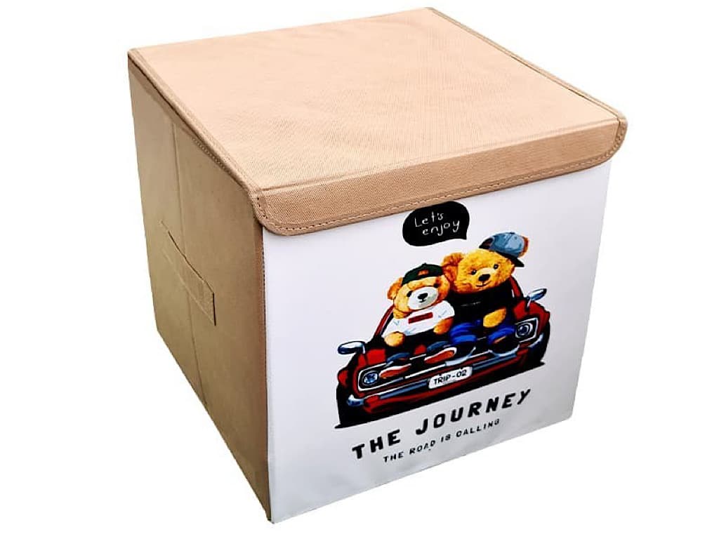 باکس درب دار مربع لباس و اسباب بازی EVIM